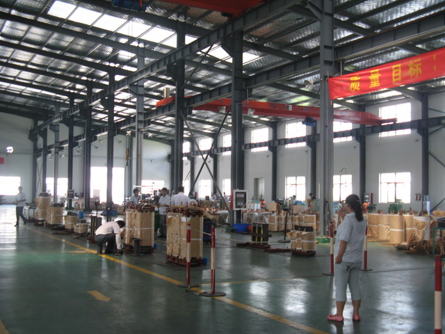 张家界变压器厂家车间